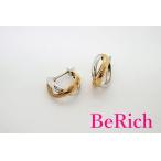 Yahoo! Yahoo!ショッピング(ヤフー ショッピング)K14 WG YG コンビ 2連 モチーフ フープ ピアス スナップ タイプ 14金 585 2重 ジュエリー アクセサリー【中古】th3515