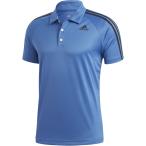 adidas アディダス D2M トレーニング3ストライプポロシャツ BVA63 トレースROY S18