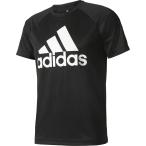 adidas アディダス D2M トレーニングビッグロゴTシャツ メンズ BVA79 BLK