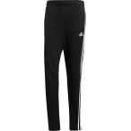 adidas アディダス （メンズ） M ESSENTIALS 3ストライプス スウェットテーパードパンツ （裏毛） BWC92 BLK/WHT
