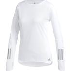 adidas アディダス （レディース ランニングウェア） RESPONSE 長袖TシャツW ECB12 WHT