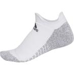 adidas アディダス ALPHASKINグリップ フルクッション アンクルソックス ECF26 WHT/BLK