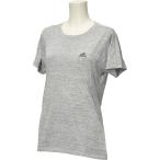 adidas アディダス レディース W ID ヘザー半袖TEE EUA47 Mグレイヘザー