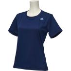 adidas アディダス （レディース） W D2Mトレーニング定番ロゴワンポイント半袖Tシャツ EUD14 COLNVY