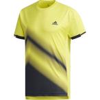 adidas アディダス MEN RULE＃9 コートグラフィックTシャツ メンズ テニスウェア EYW18 ショックYEL F18/