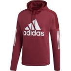 adidas アディダス M SPORT ID スウェットプルオーバーパーカー （裏起毛） FIV31 ノーブルーマルーンメラン