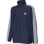adidas アディダス M ESSENTIALS 3ストライプス ウインドブレーカージャケット （裏起毛） FKJ78 カレッジネイビー