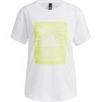 adidas アディダス W MHE WORD GRAPHIC Tシャツ JKO21 WHT