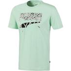 PUMA プーマ PUMA レース グラフィックTシャツ 581912 MIST GREEN