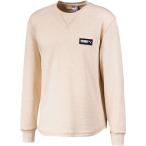 PUMA プーマ FUSION クルースウェット 582676 TAPIOCA HEAT