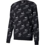 PUMA プーマ AMPLIFIED AOP クルースウェット 585118 PUMA BLACK