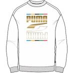 PUMA プーマ REBEL 5 CONTINENTS クルースウェット 585267 PUMA WHITE