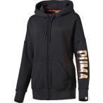 PUMA プーマ  レディース トレーニングウェア  フーテッドスウェットジャケット 590435 07DARK GRAY