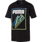 PUMA プーマ （メンズ） スニーカーラインSS Tシャツ 592721 01COTTON BLA