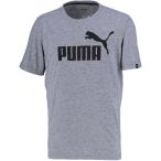 PUMA プーマ メンズ エッセンシャル NO．1 ロゴ ヘザー SS Tシャツ 593039 03MEDIUM GRA
