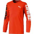 PUMA プーマ （ジュニア） LS Tシャツ 594530 18CHERRY TOM