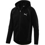 PUMA プーマ （メンズ） EVOSTRIPE フルジップフーデッドジャケット 594608 01COTTON BLA