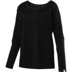 PUMA プーマ （レディース） ESS LS Tシャツ 594712 01COTTON BLA