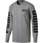 PUMA プーマ REBEL LS Tシャツ メンズ 851978 03MEDIUM GRA
