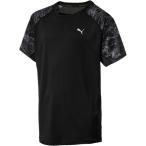 PUMA プーマ GYM AOP SS Tシャツ ジュニア 852162 01PUMA BLACK