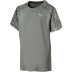 PUMA プーマ GYM AOP SS Tシャツ ジュニア 852162 39CASTOR GRA