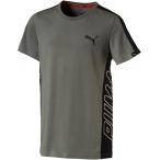 PUMA プーマ STYLE SS Tシャツ ジュニア 852196 39CASTOR GRA