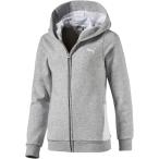 PUMA プーマ ジュニア STYLE フーデッドスウェットジャケット 852204 04LIGHT GRAY