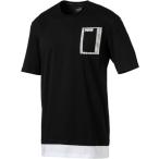 PUMA プーマ REBEL SS Tシャツ メンズ 852246 01COTTON BLA