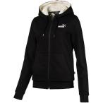 PUMA プーマ ESS＋ウラボア スウェットジャケット 853826 01COTTON BLA
