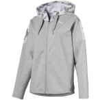 PUMA プーマ MODERN SPORTS グラフィック フーデッドジャケット レディース 853842 04LIGHT GRAYク」ア