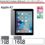  б/у планшет iPad Air Wi-Fi+Cellular 16GB au(e- You ) Space серый корпус 9.7 дюймовый iOS12 Apple Apple 6 месяцев гарантия 