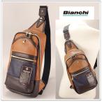 [Banchi]　ビアンキ　ボディーバッグ/ワンショルダーバッグ/キャメル　　TBPI02
