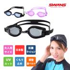 値下げ ゴーグル 水泳 SWANS スイムゴーグル SWRV-003N スワンズ 大人用 抗菌クッション スタンダードモデル スイミング F メール便送料無料