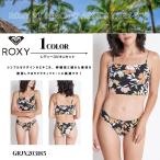 ロキシー ビキニセット レディース 通販 新作 人気 水着 女性 かわいい ギフト プレゼント ビーチ リゾート 黒 ボタニカル柄 S M L ROXY GRJX203185