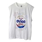 オリオンTシャツ 花火 白 ノースリーブ orion正規品