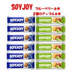 ショッピングブルーベリー SOYJOY ブルーベリー６本・SOYJOY ２種のアップル６本　計１２本セット