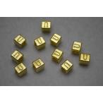  бисер Club long Dell meta рубин z Cube type алфавит [U] золотой 7mm 1 шт initial meta рубин z браслет 