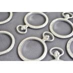 レジン枠 円 デザイン 古代銀 空枠 フレーム 54mm 1個 UVレジン パーツ ビーズクラブ