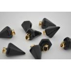 天然石ペンダントトップ1個オニキス...