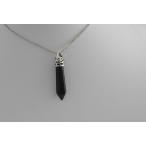 天然石ペンダントトップ1個オニキス...