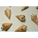 天然石ペンダントトップ1個ジャスパ...