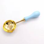  cургуч ложка бледно-голубой 105mm 1 шт. одна сторона . изоляция штамп ручка имеется голубой .. письмо подарок бисер Club 