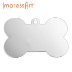  именная табличка DIY название . работа с кожей именная бирка печать название inserting Impress искусство собака bo-narukeme примерно 26×41mm U3009//4