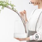 フラワーベース 花瓶 ガラス シンプル おしゃれ shesay シセイ 枝ものが活けやすい リューズガラス フラワーベース ロケート S 372300