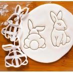 u.. type cookie type diecutting katanuki import miscellaneous goods chocolate biscuit rabbit lovely plastic Valentine White Day . animal 22