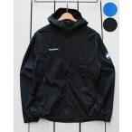 Mammut マムート コンベイフーデッドジャケット ブラック ブルー Convey WB Hooded Jacket AF Men アジアンフィット ウインドシェル 防風 撥水 軽量