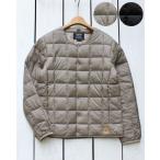 ショッピングアーモンド アーモンドサーフ インナーダウンジャケット ブラック カーキ 2色展開 Inner Down Jacket 800fill タイオン コラボ Almond Surfboards Designs×Taion