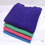 Harley of Scotland ハーレーオブスコットランド クルーネックセーター Crew Neck Sweater ニット シームレス ウール 4色展開
