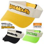 LOUDMOUTH サンバイザー 軽量 キャップ 帽子 携帯 ポケッタブル コンパクト 収納 ラウドマウス メンズ レディース ユニセックス ゴルフウェア