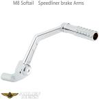 ARLEN NESS*2018 M8 Softail * скорость подкладка тормоз arm * хром 420-030 1623-0616 Harley 
